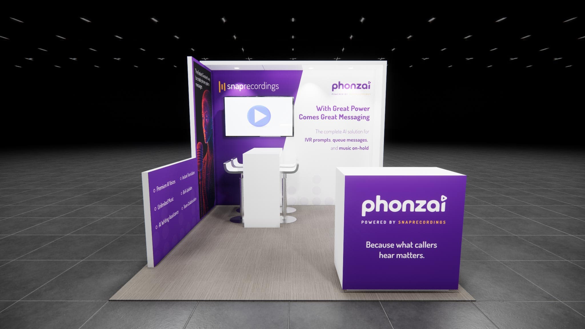 10 x 10 Inline Exhibit Rental — LDI Show, Las Vegas