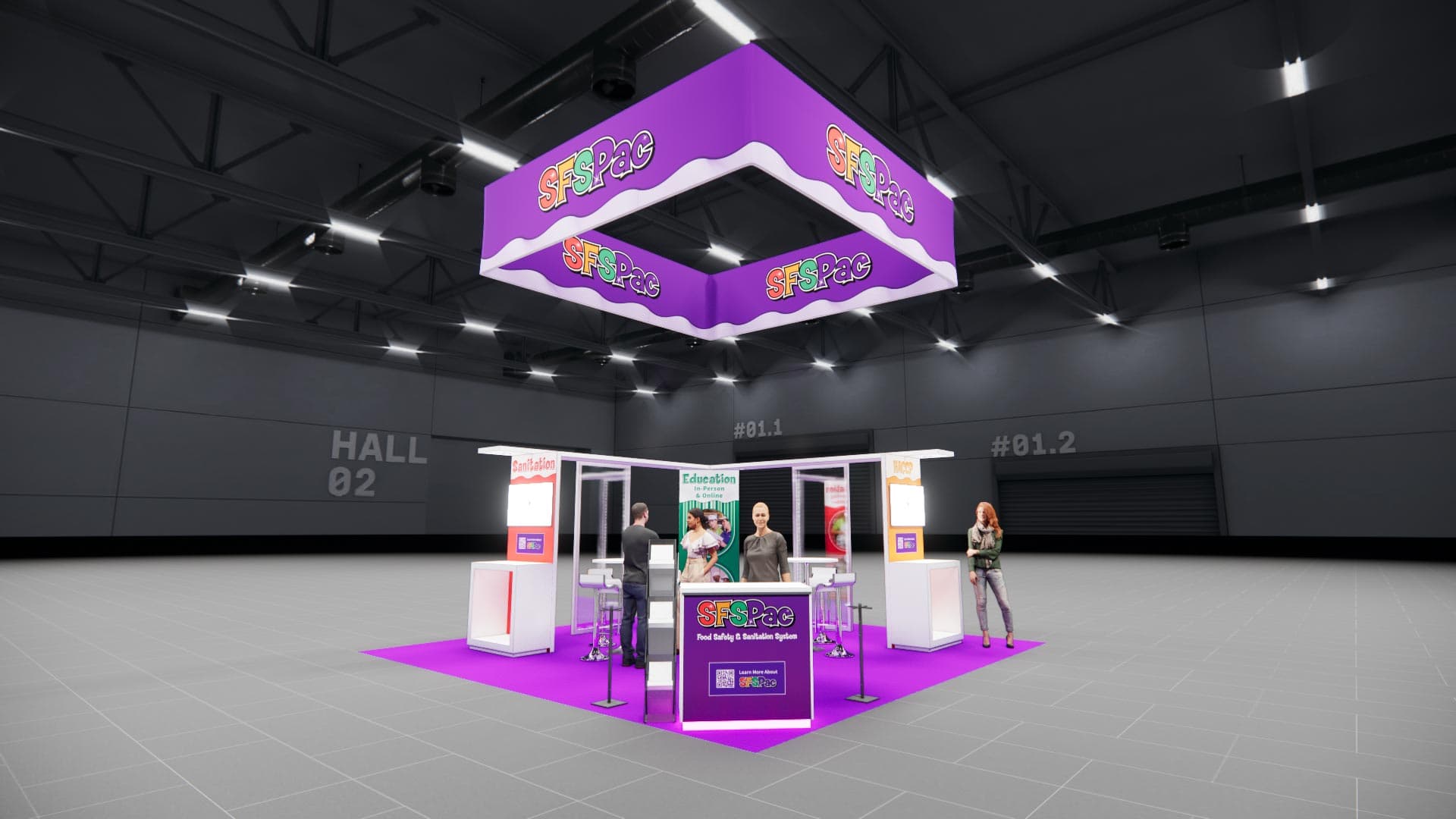 20 x 20 Island Exhibit Rental — MODEX, Atlanta