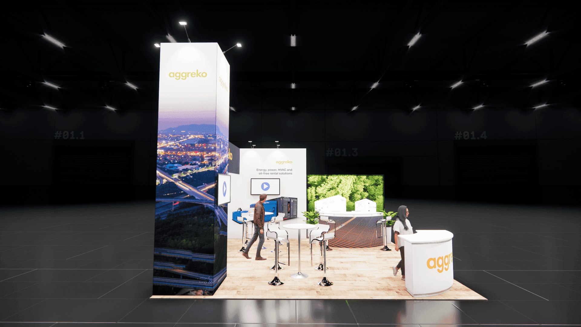 20 x 20 Island Exhibit Rental — Global Pet Expo, Orlando
