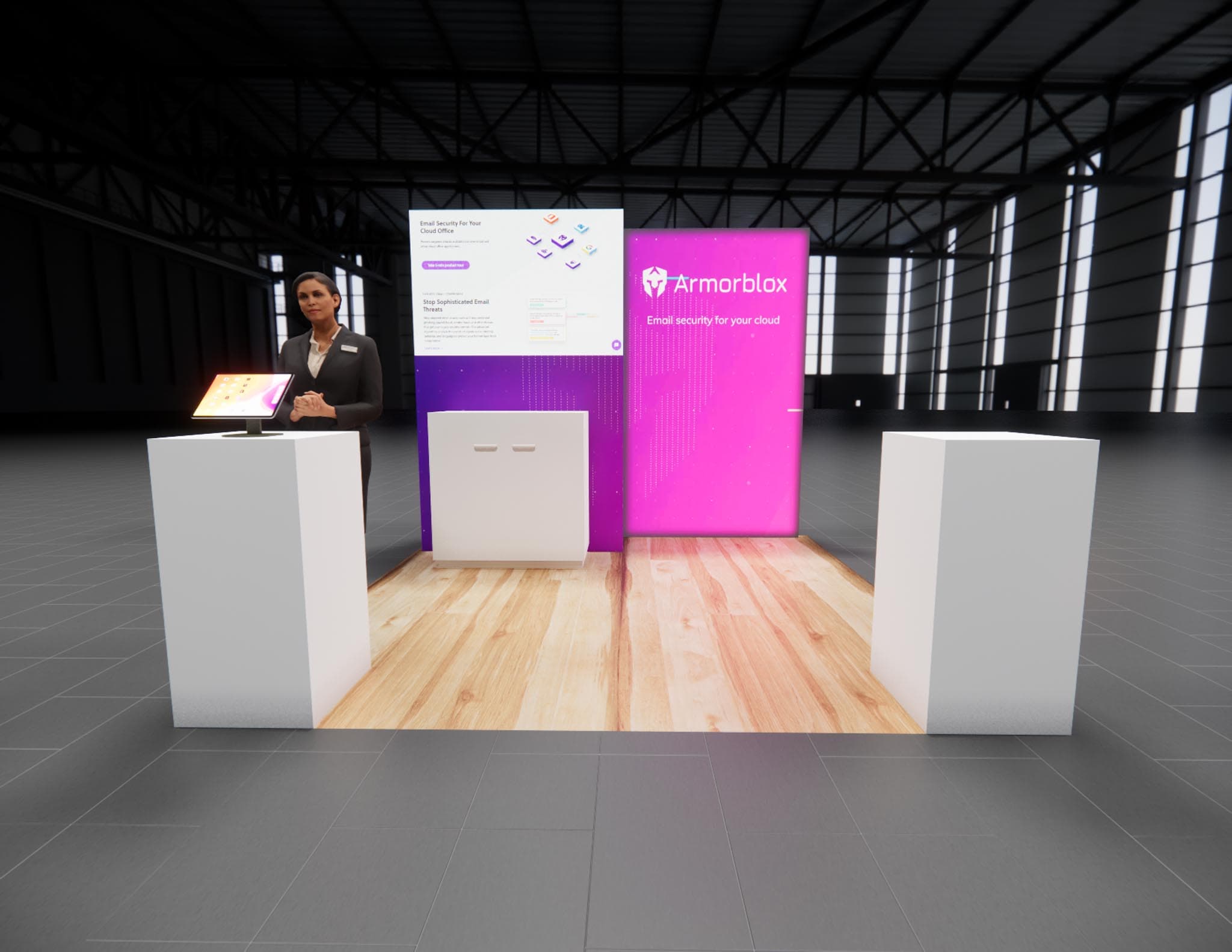 10 x 10 Inline Exhibit Rental — CES, Las Vegas