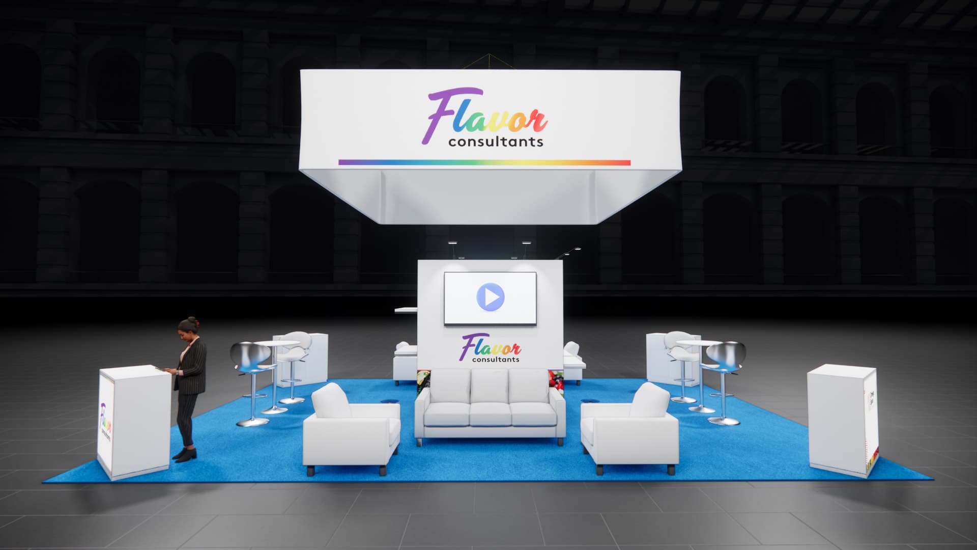 20 x 30 Island Exhibit Rental — PACK EXPO Las Vegas, Las Vegas
