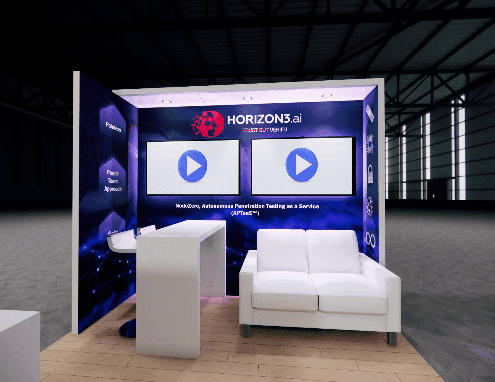 10 x 10 Inline Exhibit Rental — CES, Las Vegas
