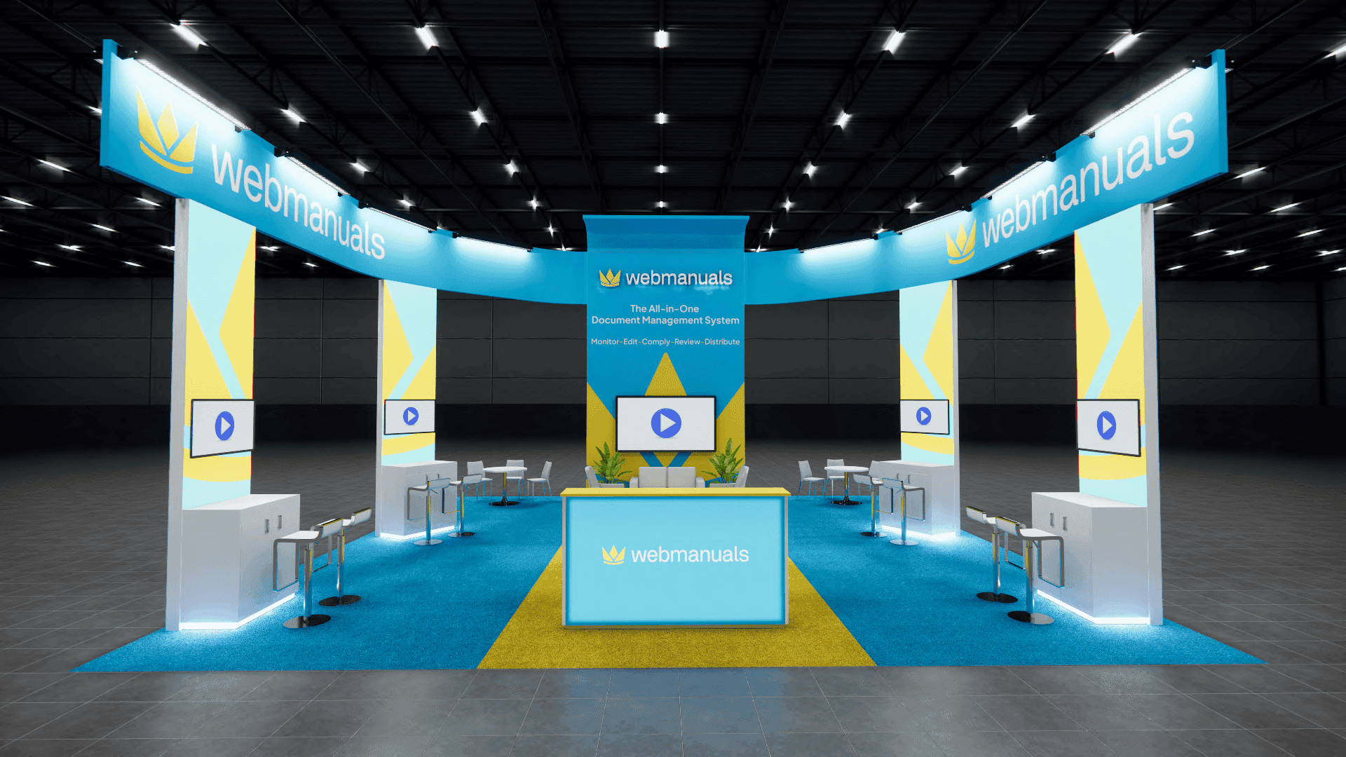 30 x 30 Island Exhibit Rental — MODEX, Atlanta