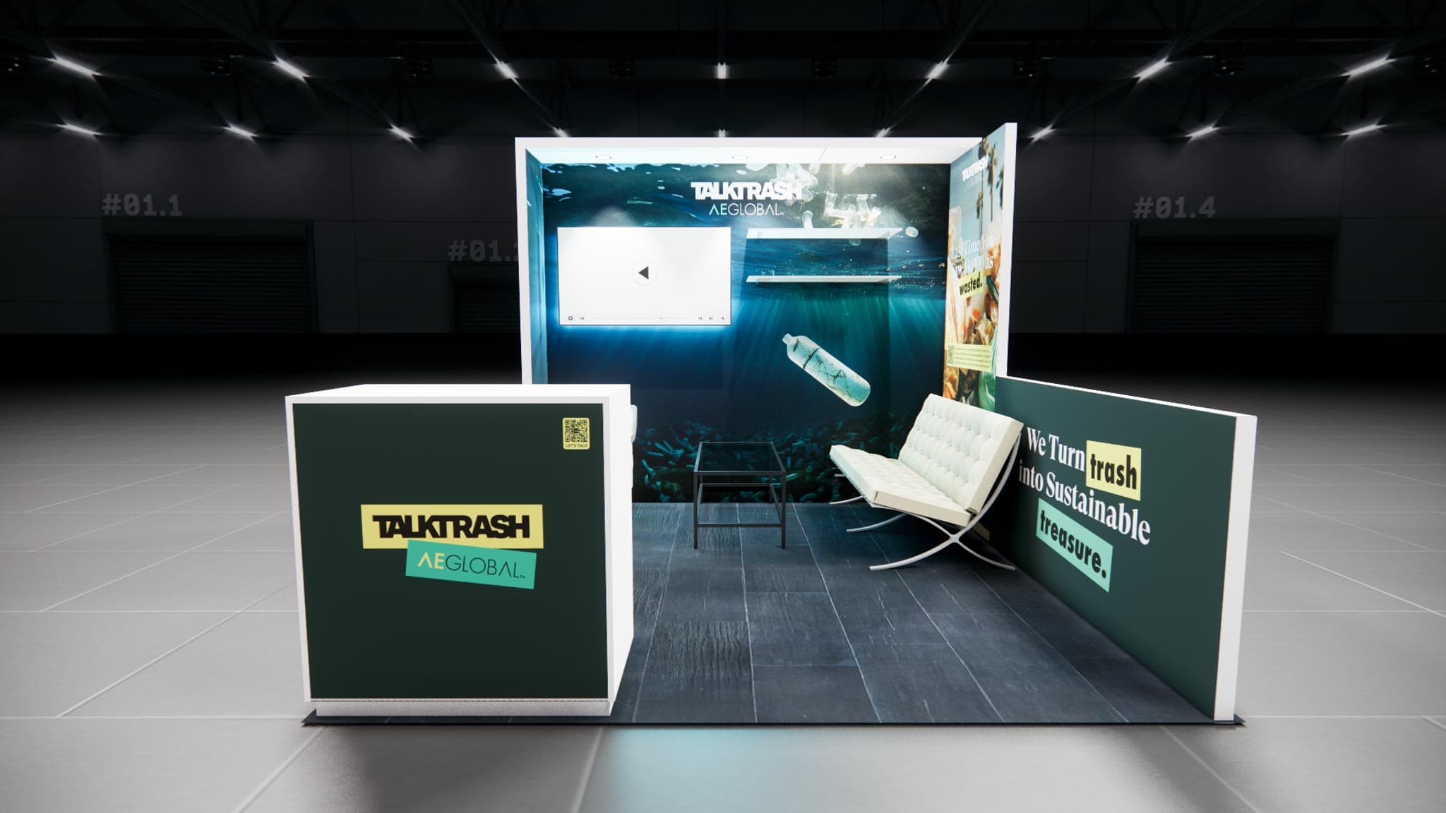 10 x 10 Inline Exhibit Rental — Global Pet Expo, Orlando