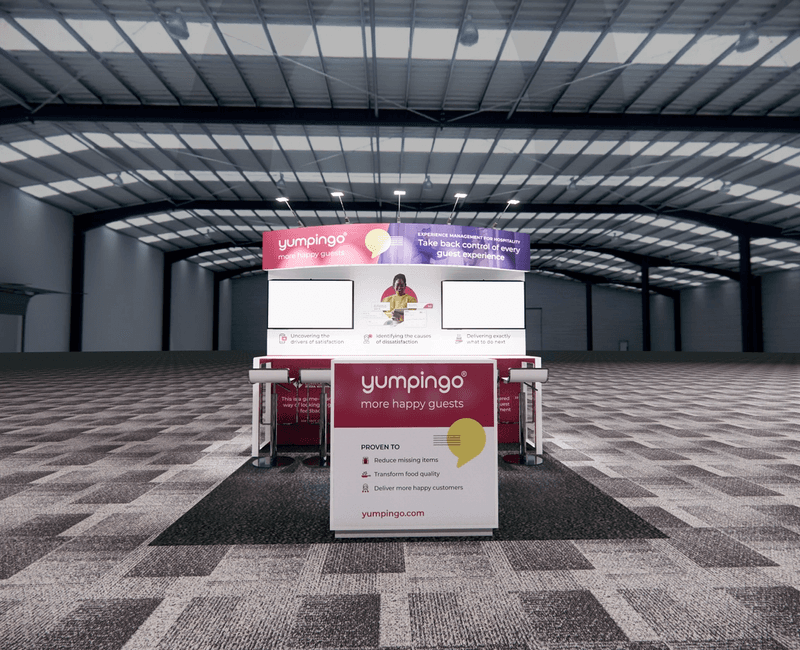 10 x 10 Inline Exhibit Rental — CES, Las Vegas