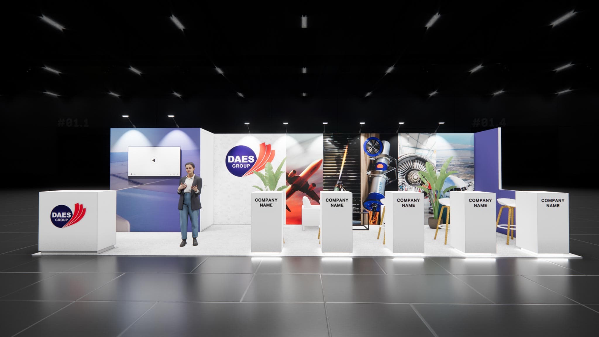 10 x 20 Inline Exhibit Rental — IAAPA Expo, Orlando