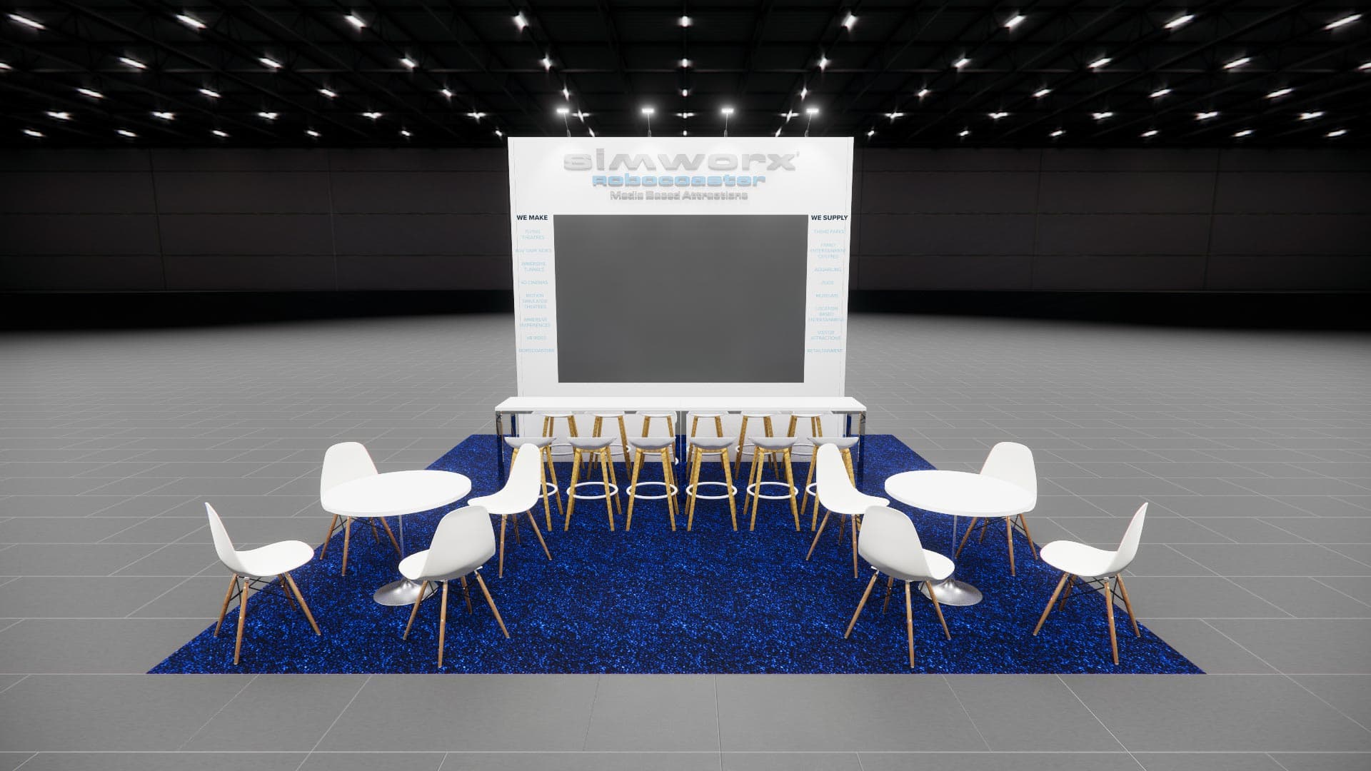 20 x 20 Island Exhibit Rental — InfoComm, Las Vegas