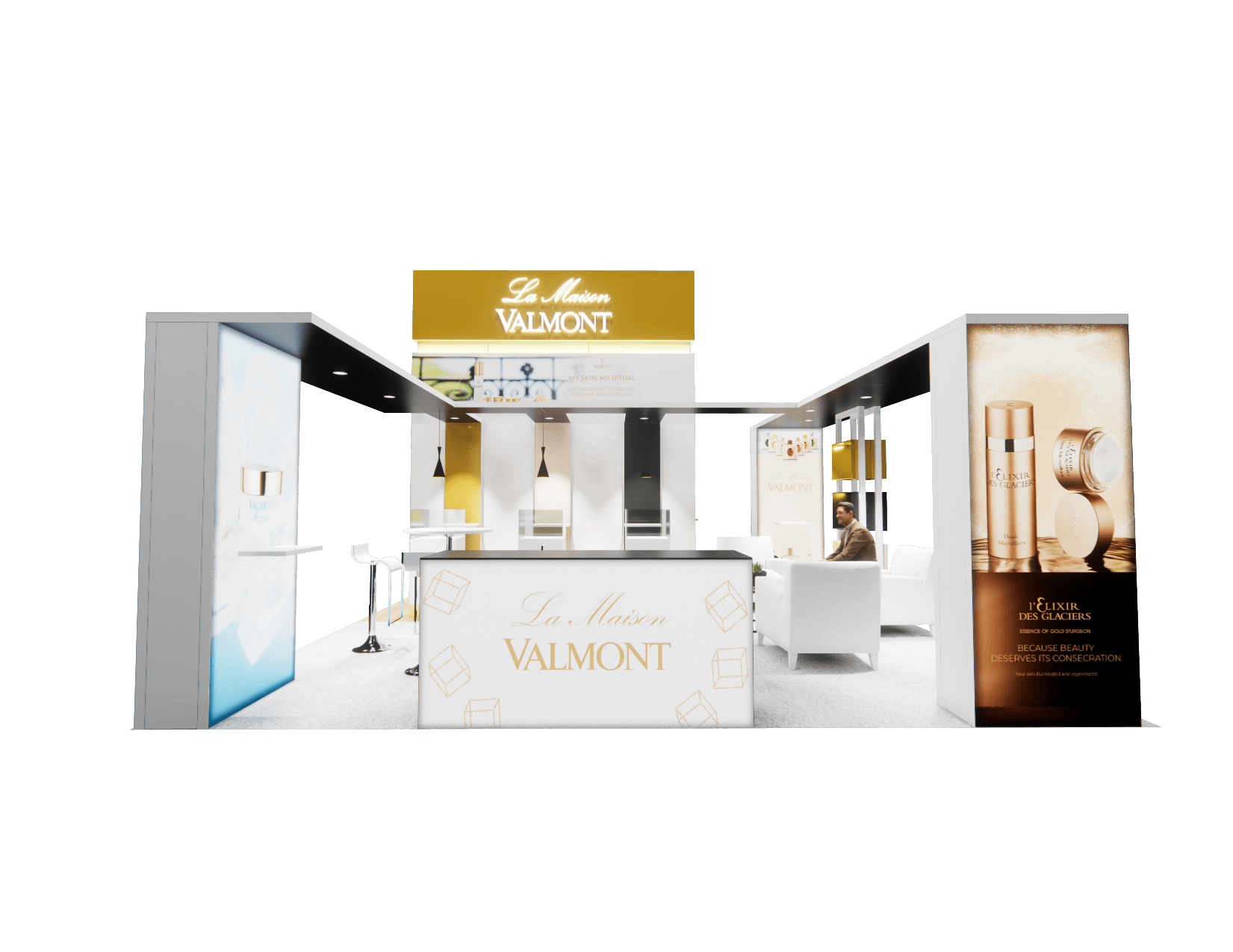 20 x 20 Island Exhibit Rental — InfoComm, Las Vegas
