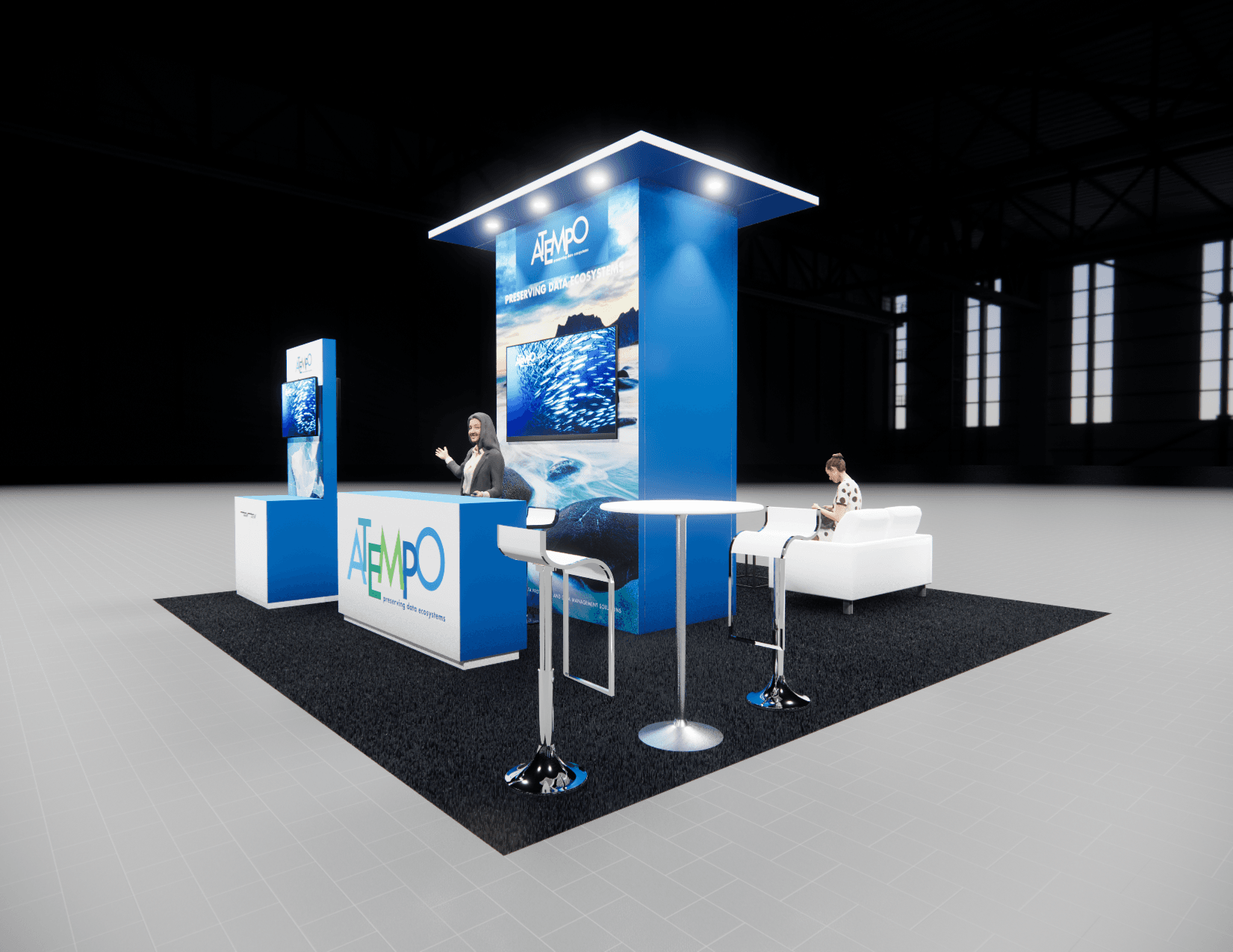 20 x 20 Island Exhibit Rental — Global Pet Expo, Orlando