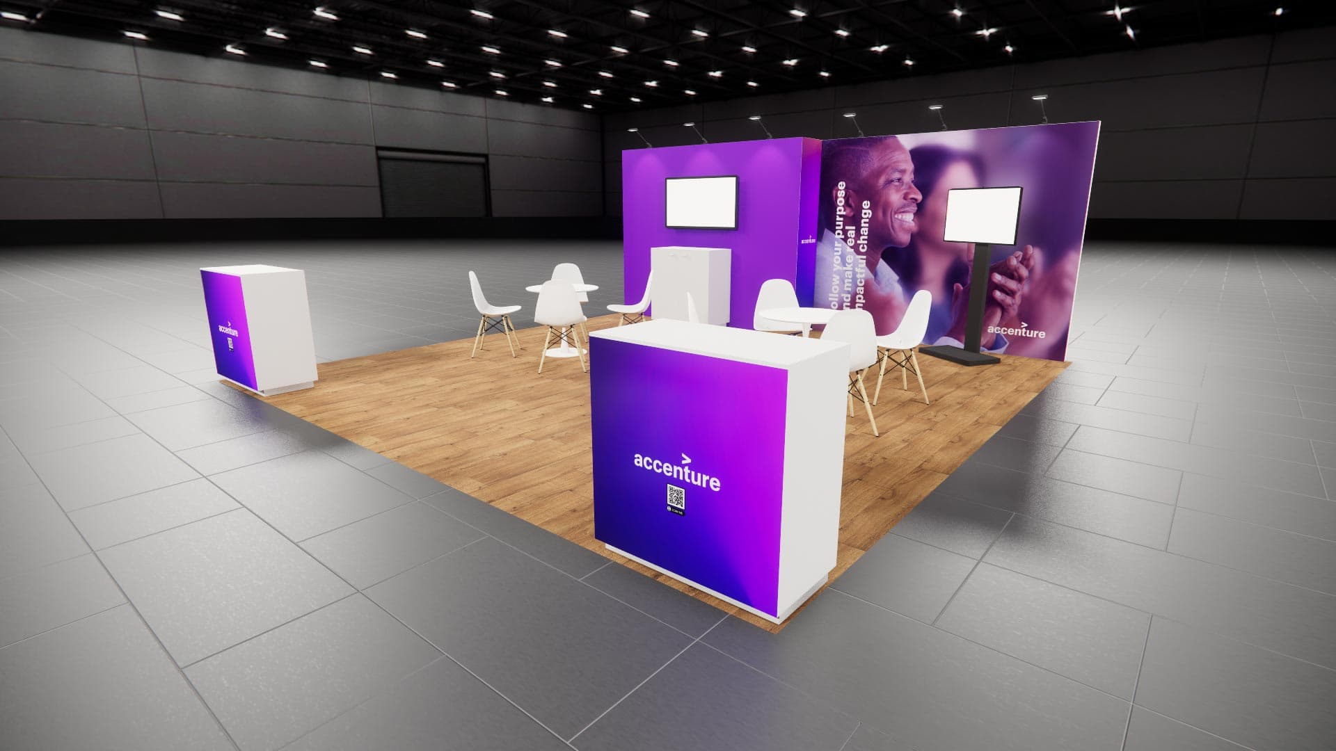 20 x 20 Island Exhibit Rental — MODEX, Atlanta