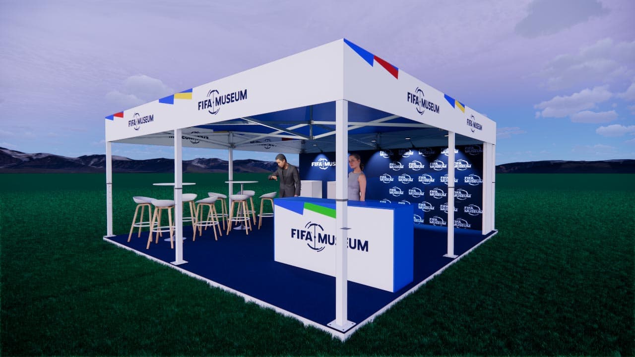 20 x 20 Island Exhibit Rental — IAAPA Expo, Orlando